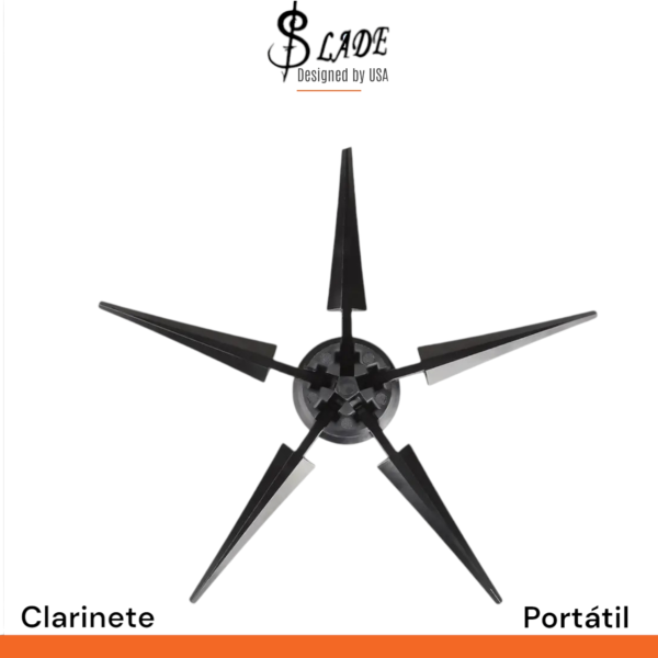 Soporte stand Slade portatil para clarinete - Imagen 2