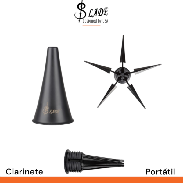 Soporte stand Slade portatil para clarinete - Imagen 3