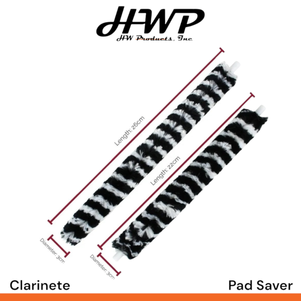 Escobillón Hw Pad Saver para clarinete - Imagen 4