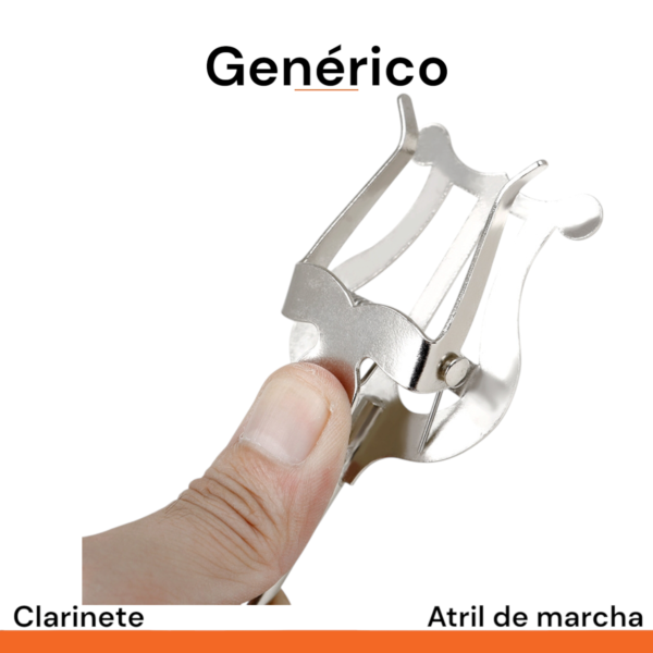 Atril de marcha genérico para clarinete - Imagen 6