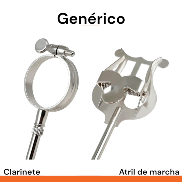 Atril de marcha genérico para clarinete - Imagen 5