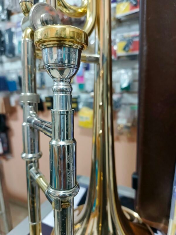 Trombon profesional usado Yamaha Xeno YSL-882UG Made in Japan - Imagen 8