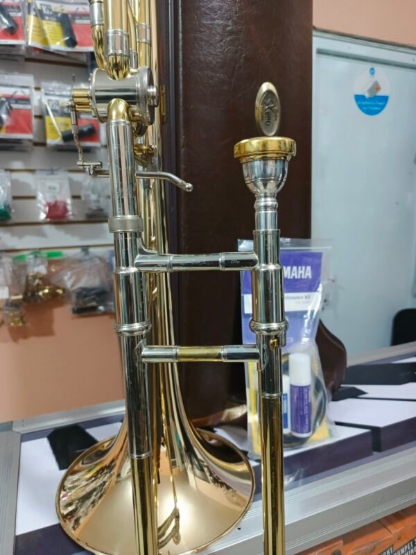 Trombon profesional usado Yamaha Xeno YSL-882UG Made in Japan - Imagen 10