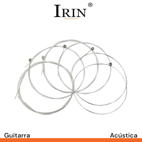 Juego de cuerdas Irin para guitarra acustica - Imagen 3