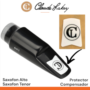 Protector compensador de boquilla Claude Lakey para saxofon alto tenor