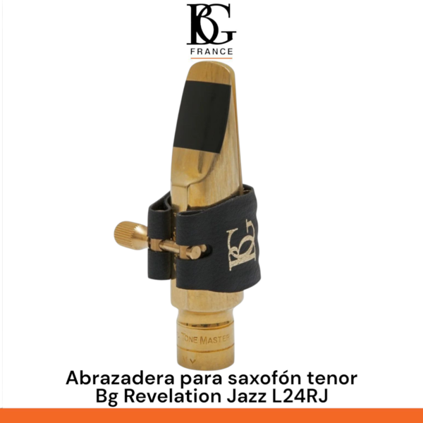 Abrazadera para saxofón tenor Bg Revelation Jazz L24RJ - Imagen 5
