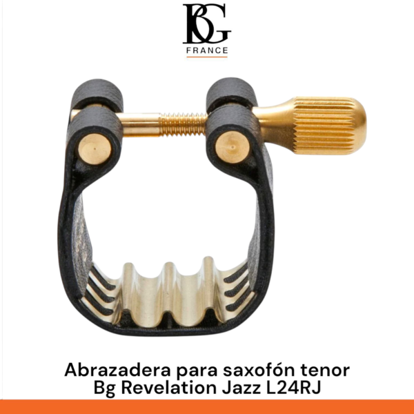 Abrazadera para saxofón tenor Bg Revelation Jazz L24RJ - Imagen 3