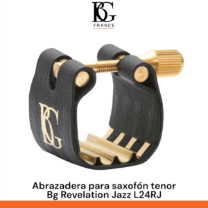 Abrazadera para saxofón tenor Bg Revelation Jazz L24RJ