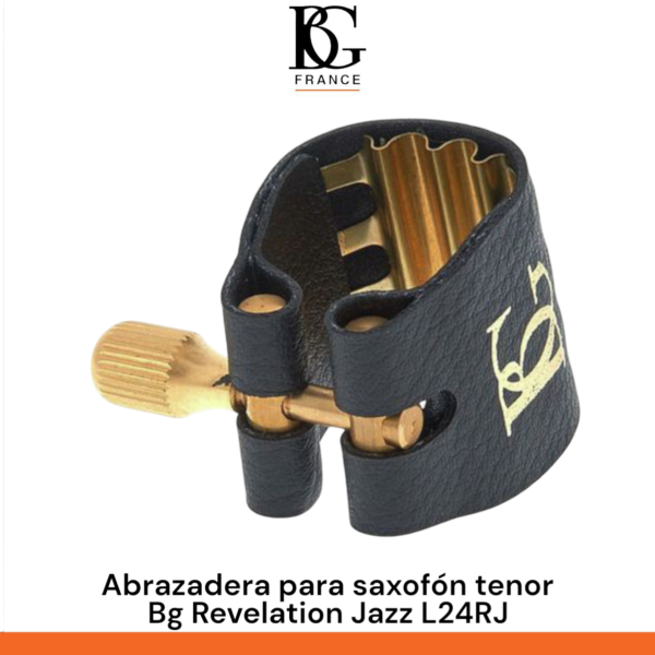 Abrazadera para saxofón tenor Bg Revelation Jazz L24RJ - Imagen 2
