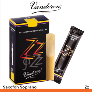 Caja de 10 cañas Vandoren Zz para saxofón soprano