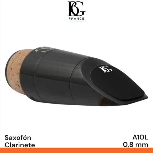 Protector de boquilla Bg A10L 0.8mm para clarinete saxofon - Imagen 3