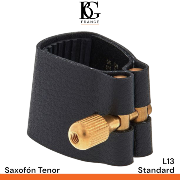Abrazadera Bg Standard  L13 para saxofón tenor - Imagen 6