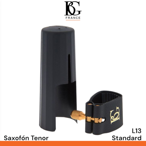 Abrazadera Bg Standard  L13 para saxofón tenor - Imagen 7