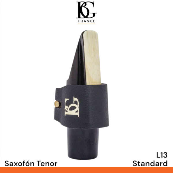Abrazadera Bg Standard  L13 para saxofón tenor - Imagen 3