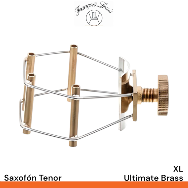 Abrazadera Francois Louis Ultimate Brass XL para saxofón tenor - Imagen 3
