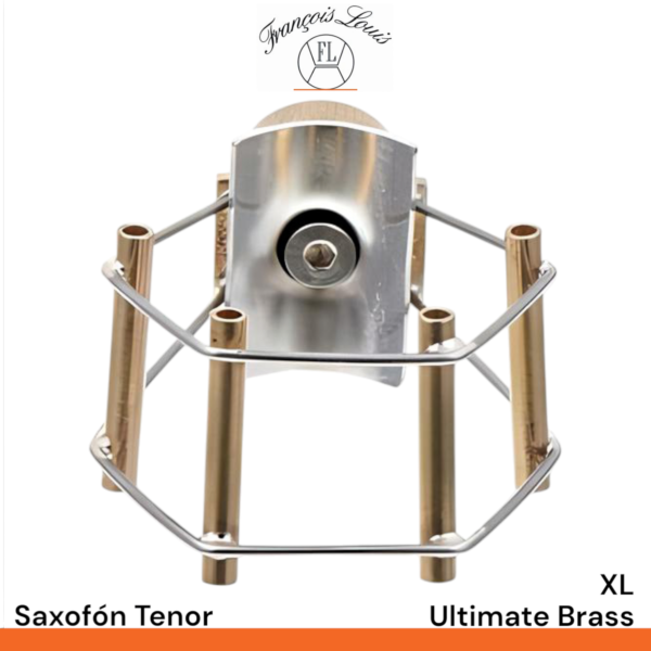 Abrazadera Francois Louis Ultimate Brass XL para saxofón tenor - Imagen 4