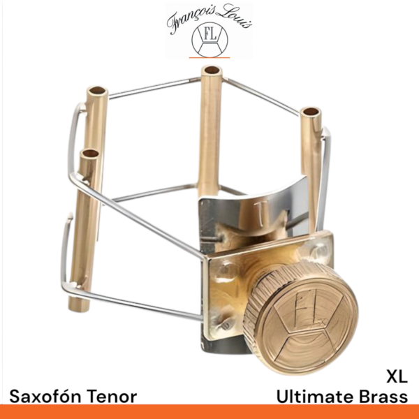 Abrazadera Francois Louis Ultimate Brass XL para saxofón tenor - Imagen 7