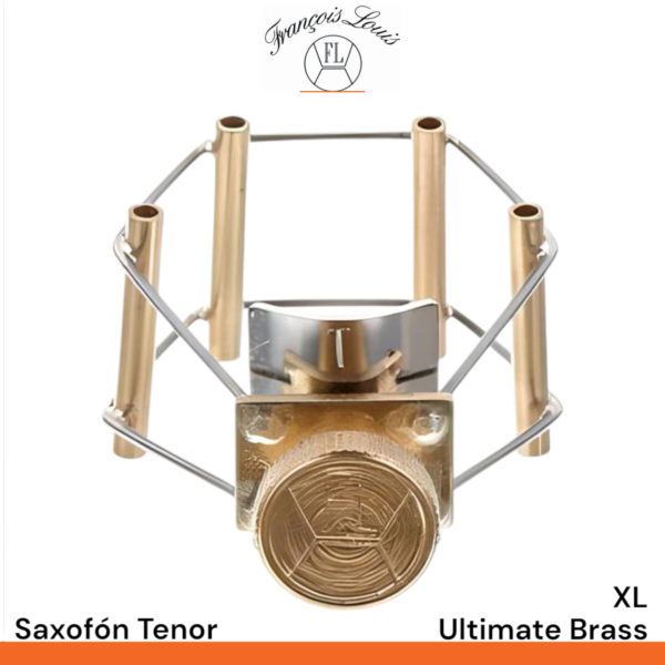 Abrazadera Francois Louis Ultimate Brass XL para saxofón tenor - Imagen 5