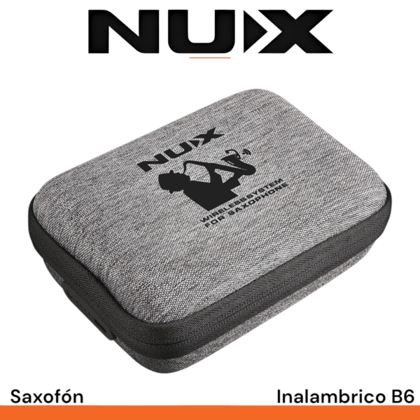 Microfono inalambrico Nux B6 con receptor para saxofon - Imagen 10