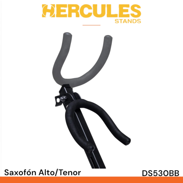 Soporte Hercules DS530BB para saxofón alto tenor - Imagen 6