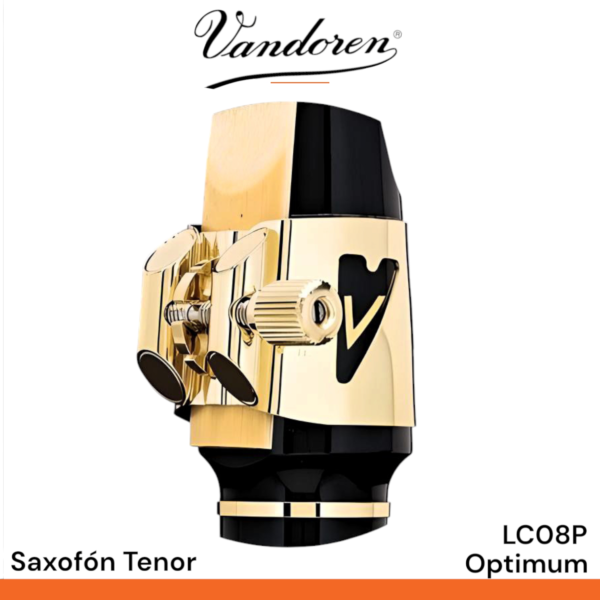 Abrazadera Vandoren Optimum LC08P para saxofón tenor - Imagen 5