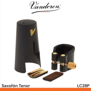 Abrazadera Vandoren LC28P para saxofón tenor