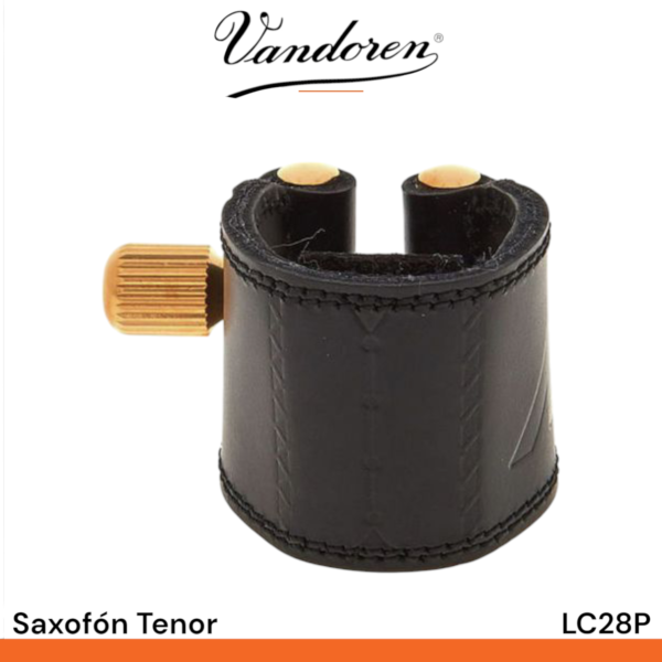 Abrazadera Vandoren LC28P para saxofón tenor - Imagen 3