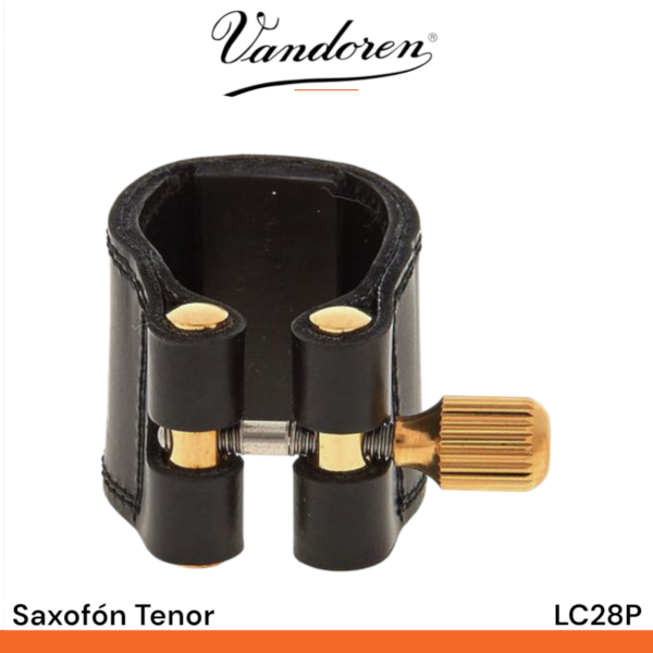 Abrazadera Vandoren LC28P para saxofón tenor - Imagen 5