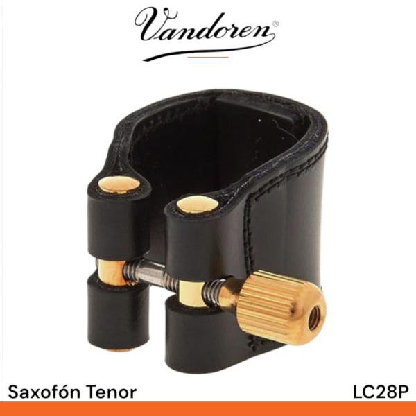 Abrazadera Vandoren LC28P para saxofón tenor - Imagen 6