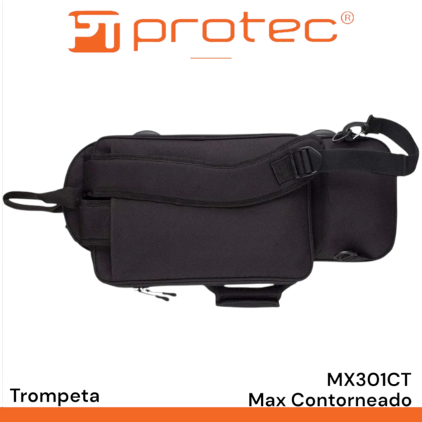 Estuche Potec Max Contorneado MX301CT para trompeta - Imagen 4