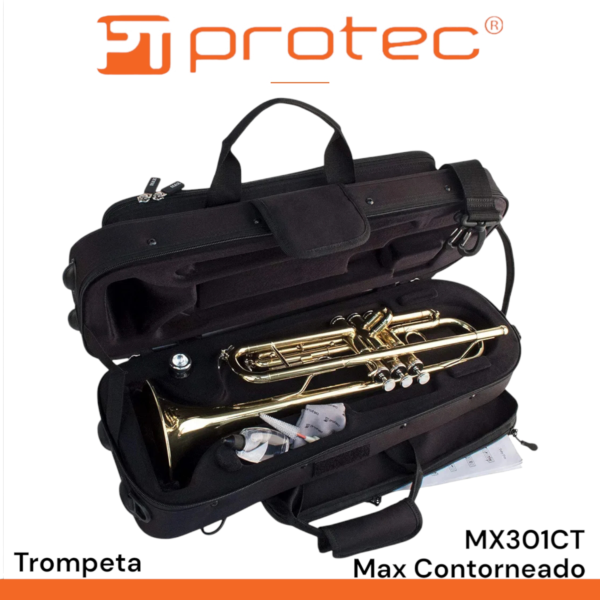 Estuche Potec Max Contorneado MX301CT para trompeta - Imagen 2