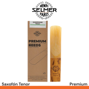 Caja de 5 cañas Selmer Premium para saxofón tenor