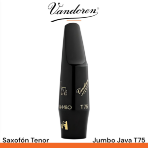 Boquilla Vandoren Jumbo Java T75 para saxofón tenor