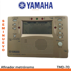 Afinador metrónomo Yamaha TMD-70 seminuevo