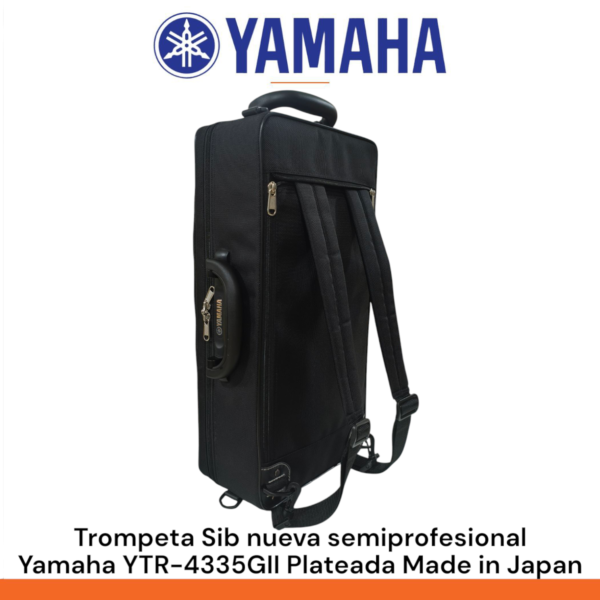 Trompeta Sib nueva semiprofesional Yamaha YTR-4335GII plateada Made in Japan - Imagen 5