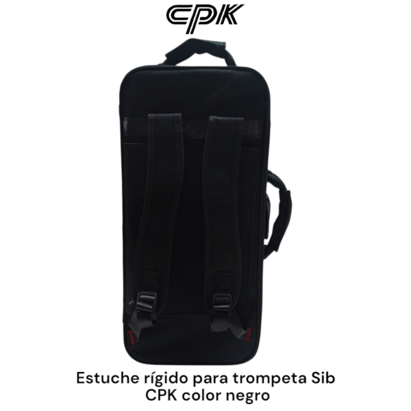 Estuche rígido para trompeta Sib CPK color negro - Imagen 5