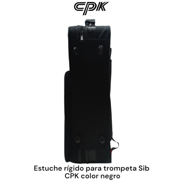 Estuche rígido para trompeta Sib CPK color negro - Imagen 4