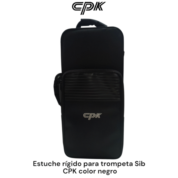 Estuche rígido para trompeta Sib CPK color negro - Imagen 6
