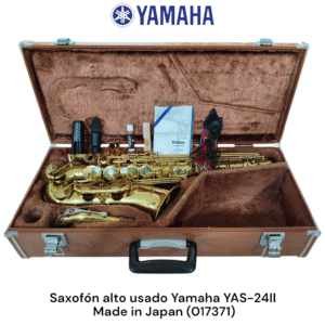 Saxofón alto usado Yamaha YAS-24II Made in Japan